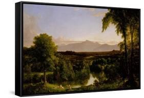 View on the Catskill—Early Autumn, 1836-37-Thomas Cole-Framed Stretched Canvas