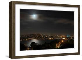 View on the City of Istanbul in Turkey-null-Framed Photo