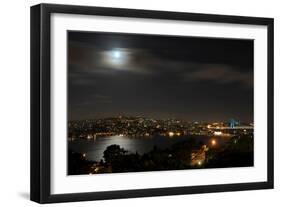 View on the City of Istanbul in Turkey-null-Framed Photo