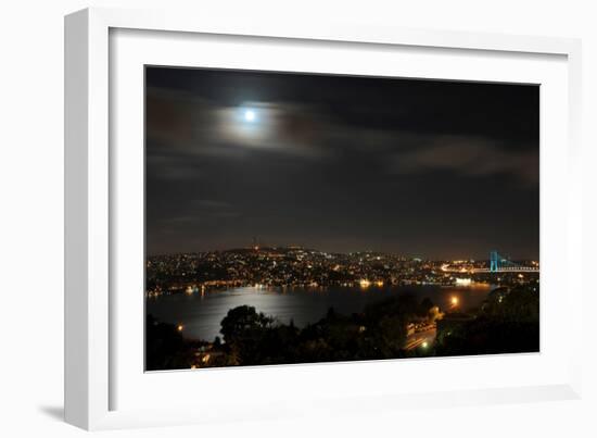 View on the City of Istanbul in Turkey-null-Framed Photo