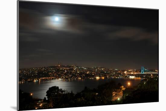 View on the City of Istanbul in Turkey-null-Mounted Photo