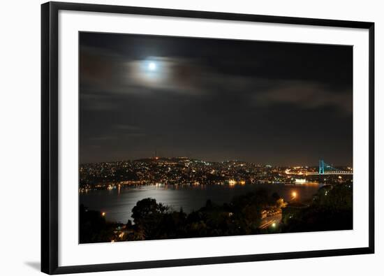 View on the City of Istanbul in Turkey-null-Framed Photo