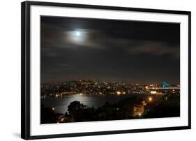 View on the City of Istanbul in Turkey-null-Framed Photo