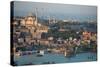 View on the City of Istanbul in Turkey-null-Stretched Canvas