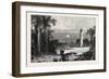 View on the Coast of Florida, USA, 1870s-null-Framed Giclee Print