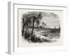 View on the Coast of Florida, USA, 1870s-null-Framed Giclee Print