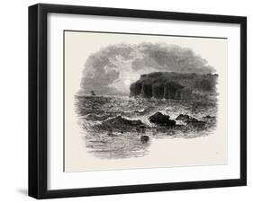 View on the Coast of Maine, USA, 1870s-null-Framed Giclee Print