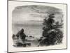 View on the Coast of Massachusetts, USA, 1870s-null-Mounted Giclee Print