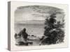 View on the Coast of Massachusetts, USA, 1870s-null-Stretched Canvas