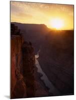 View on the Colorado River, Toroweep Point, North Rim, Grand Canyon National Park, Arizona, USA-Jerry Ginsberg-Mounted Photographic Print