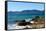 View on the  Cost Cavalaire-S-M, France-Lemsip-Framed Stretched Canvas