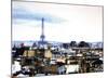 View on the Eiffel Tower-Thikent-Mounted Art Print