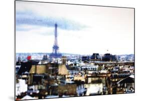 View on the Eiffel Tower-Thikent-Mounted Art Print