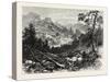 View on the Frontiers of Canada, 1870s-null-Stretched Canvas