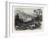 View on the Frontiers of Canada, 1870s-null-Framed Giclee Print