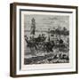 View on the Ganges-null-Framed Giclee Print
