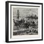 View on the Ganges-null-Framed Giclee Print