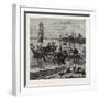 View on the Ganges-null-Framed Giclee Print