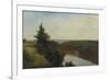 View on the Genesee near Mount Morris, 1857-John Frederick Kensett-Framed Giclee Print