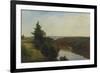 View on the Genesee near Mount Morris, 1857-John Frederick Kensett-Framed Giclee Print