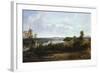 View on the Hudson River Near Tivoli, 1841-Thomas Doughty-Framed Giclee Print