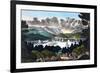 View on the Hudson - West Point-John Walsh & Co-Framed Premium Giclee Print