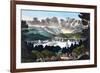 View on the Hudson - West Point-John Walsh & Co-Framed Art Print