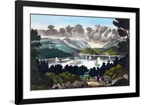 View on the Hudson - West Point-John Walsh & Co-Framed Art Print