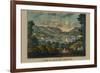 View on the Hudson - West Point-null-Framed Art Print