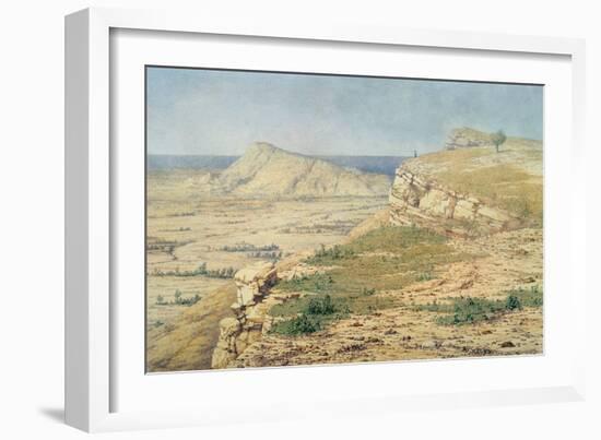 View on the Island of Rhodes-Richard Dadd-Framed Giclee Print