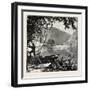 View on the James River, USA, 1870s-null-Framed Giclee Print