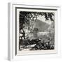 View on the James River, USA, 1870s-null-Framed Giclee Print