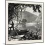 View on the James River, USA, 1870s-null-Mounted Giclee Print