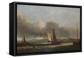 View on the Maas, c1799-John Crome-Framed Stretched Canvas
