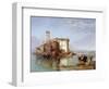 View on the Mediterranean, 1834-35-George Clarkson Stanfield-Framed Giclee Print