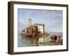 View on the Mediterranean, 1834-35-George Clarkson Stanfield-Framed Giclee Print