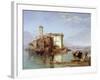 View on the Mediterranean, 1834-35-George Clarkson Stanfield-Framed Giclee Print