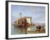 View on the Mediterranean, 1834-35-George Clarkson Stanfield-Framed Giclee Print