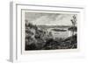 View on the Mississippi, USA, 1870s-null-Framed Giclee Print