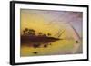 View on the Nile, 1855-Thomas Seddon-Framed Giclee Print