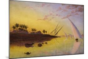 View on the Nile, 1855-Thomas Seddon-Mounted Giclee Print