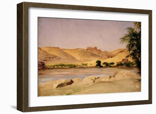 View on the Nile, C.1879-Frederic Leighton-Framed Giclee Print