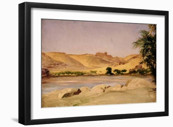 View on the Nile, C.1879-Frederic Leighton-Framed Giclee Print