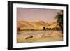 View on the Nile, C.1879-Frederic Leighton-Framed Giclee Print