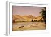 View on the Nile, C.1879-Frederic Leighton-Framed Giclee Print