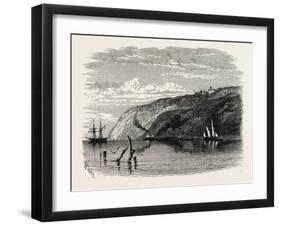 View on the Potomac Below Washington, USA, 1870s-null-Framed Giclee Print