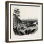 View on the Potomac, USA, 1870s-null-Framed Giclee Print