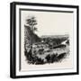 View on the Potomac, USA, 1870s-null-Framed Giclee Print