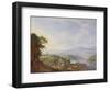 View on the Rhine, Near Cologne, C.1700-10-Jan The Elder Griffier-Framed Giclee Print