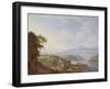 View on the Rhine, Near Cologne, C.1700-10-Jan The Elder Griffier-Framed Giclee Print